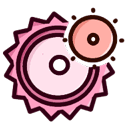 齿轮辅助粉色正版